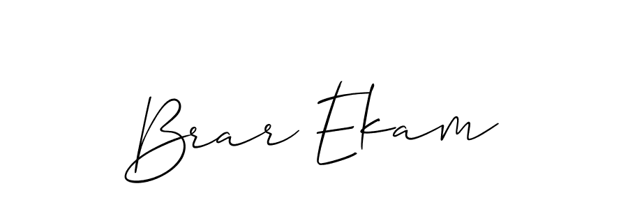 This is the best signature style for the Brar Ekam name. Also you like these signature font (Allison_Script). Mix name signature. Brar Ekam signature style 2 images and pictures png