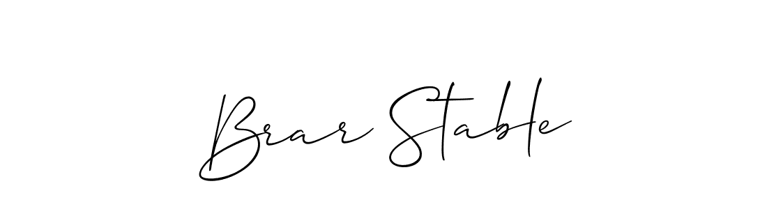 See photos of Brar Stable official signature by Spectra . Check more albums & portfolios. Read reviews & check more about Allison_Script font. Brar Stable signature style 2 images and pictures png