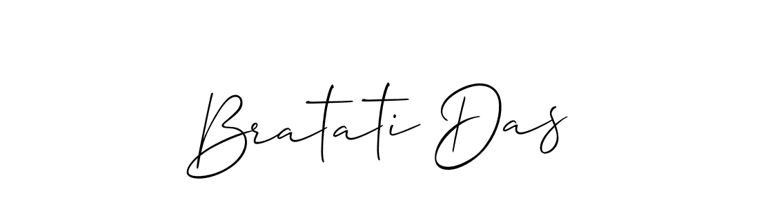 if you are searching for the best signature style for your name Bratati Das. so please give up your signature search. here we have designed multiple signature styles  using Allison_Script. Bratati Das signature style 2 images and pictures png