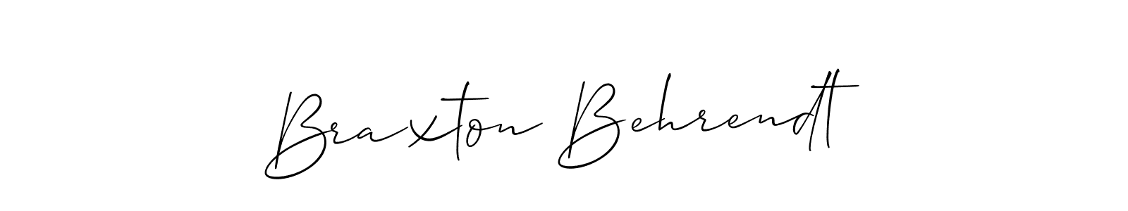 Also You can easily find your signature by using the search form. We will create Braxton Behrendt name handwritten signature images for you free of cost using Allison_Script sign style. Braxton Behrendt signature style 2 images and pictures png