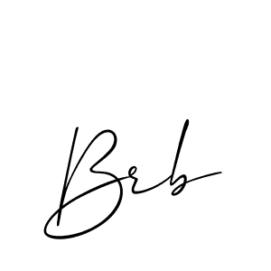 How to make Brb name signature. Use Allison_Script style for creating short signs online. This is the latest handwritten sign. Brb signature style 2 images and pictures png