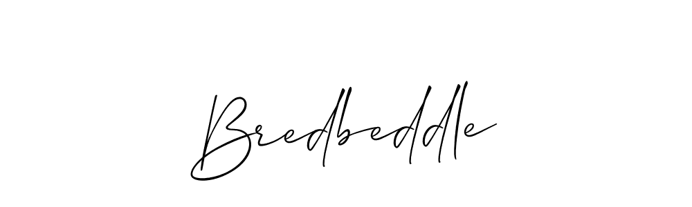 Once you've used our free online signature maker to create your best signature Allison_Script style, it's time to enjoy all of the benefits that Bredbeddle name signing documents. Bredbeddle signature style 2 images and pictures png