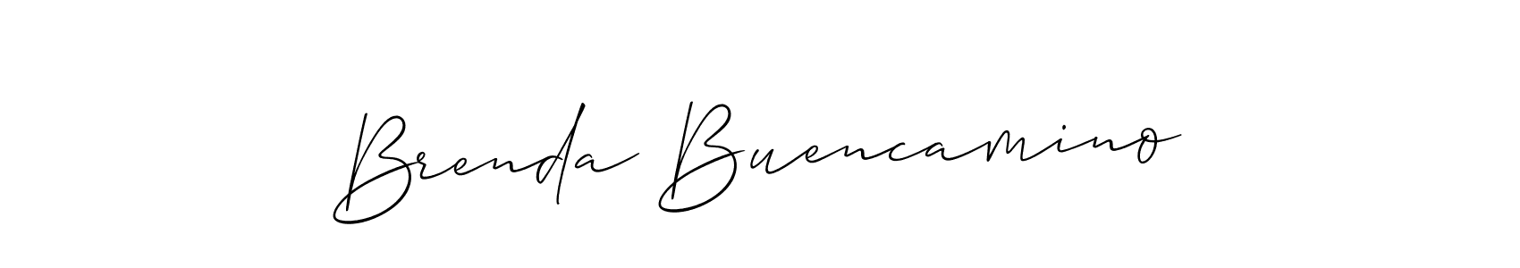 Make a beautiful signature design for name Brenda Buencamino. Use this online signature maker to create a handwritten signature for free. Brenda Buencamino signature style 2 images and pictures png