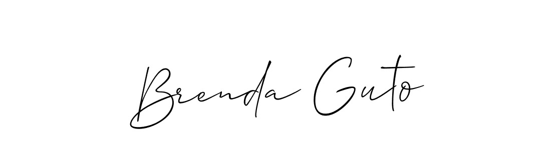 Make a beautiful signature design for name Brenda Guto. Use this online signature maker to create a handwritten signature for free. Brenda Guto signature style 2 images and pictures png