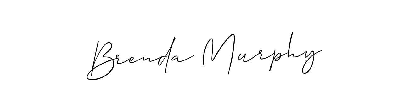 Use a signature maker to create a handwritten signature online. With this signature software, you can design (Allison_Script) your own signature for name Brenda Murphy. Brenda Murphy signature style 2 images and pictures png