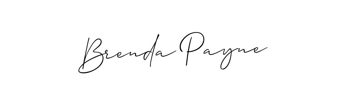 if you are searching for the best signature style for your name Brenda Payne. so please give up your signature search. here we have designed multiple signature styles  using Allison_Script. Brenda Payne signature style 2 images and pictures png