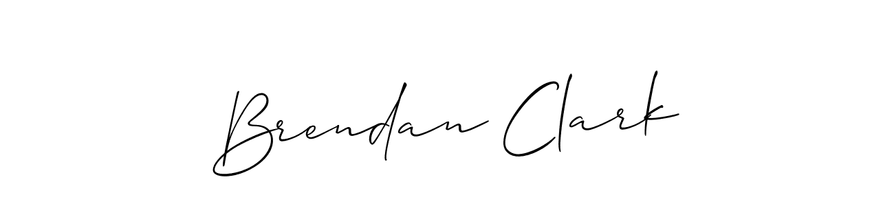 Also You can easily find your signature by using the search form. We will create Brendan Clark name handwritten signature images for you free of cost using Allison_Script sign style. Brendan Clark signature style 2 images and pictures png