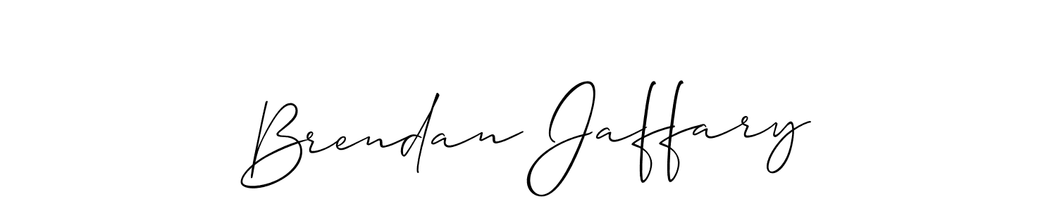 This is the best signature style for the Brendan Jaffary name. Also you like these signature font (Allison_Script). Mix name signature. Brendan Jaffary signature style 2 images and pictures png