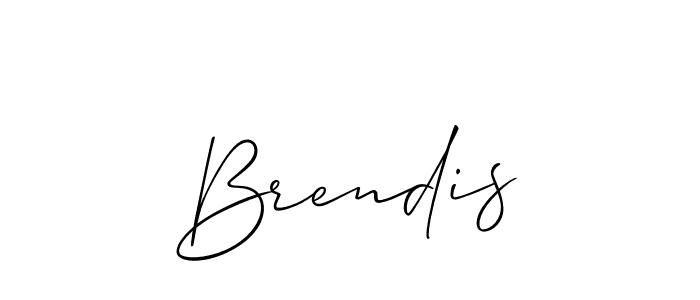 Also You can easily find your signature by using the search form. We will create Brendis name handwritten signature images for you free of cost using Allison_Script sign style. Brendis signature style 2 images and pictures png