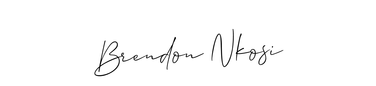 See photos of Brendon Nkosi official signature by Spectra . Check more albums & portfolios. Read reviews & check more about Allison_Script font. Brendon Nkosi signature style 2 images and pictures png