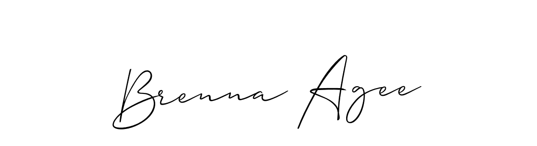 Make a short Brenna Agee signature style. Manage your documents anywhere anytime using Allison_Script. Create and add eSignatures, submit forms, share and send files easily. Brenna Agee signature style 2 images and pictures png