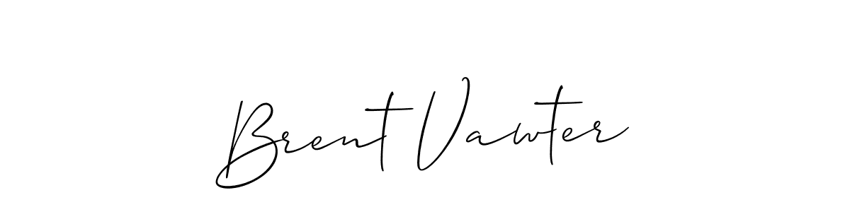 The best way (Allison_Script) to make a short signature is to pick only two or three words in your name. The name Brent Vawter include a total of six letters. For converting this name. Brent Vawter signature style 2 images and pictures png