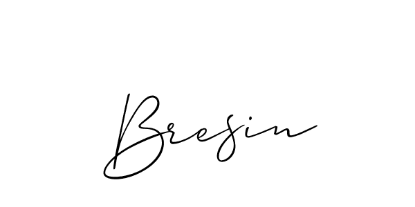 This is the best signature style for the Bresin name. Also you like these signature font (Allison_Script). Mix name signature. Bresin signature style 2 images and pictures png