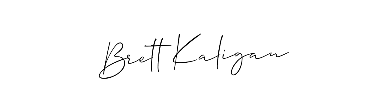 Check out images of Autograph of Brett Kaligan name. Actor Brett Kaligan Signature Style. Allison_Script is a professional sign style online. Brett Kaligan signature style 2 images and pictures png