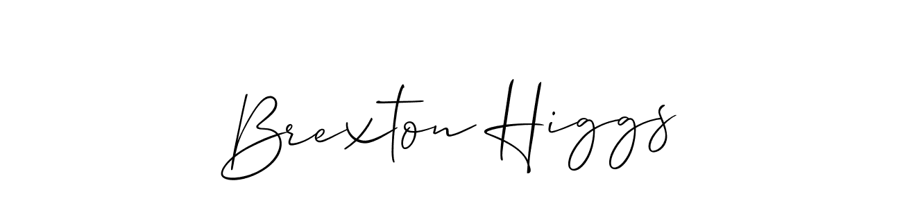 Brexton Higgs stylish signature style. Best Handwritten Sign (Allison_Script) for my name. Handwritten Signature Collection Ideas for my name Brexton Higgs. Brexton Higgs signature style 2 images and pictures png