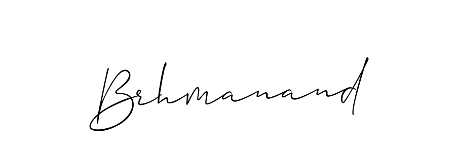 It looks lik you need a new signature style for name Brhmanand. Design unique handwritten (Allison_Script) signature with our free signature maker in just a few clicks. Brhmanand signature style 2 images and pictures png