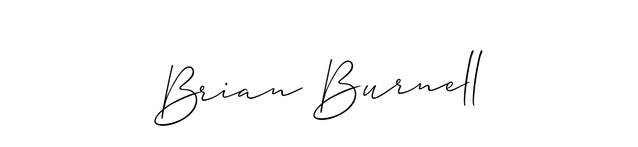 How to Draw Brian Burnell signature style? Allison_Script is a latest design signature styles for name Brian Burnell. Brian Burnell signature style 2 images and pictures png