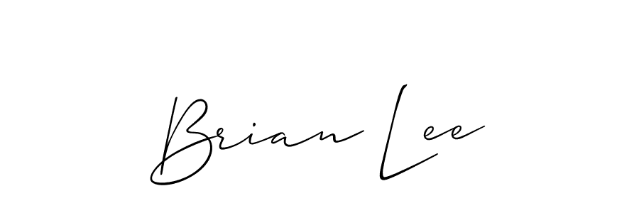 if you are searching for the best signature style for your name Brian Lee. so please give up your signature search. here we have designed multiple signature styles  using Allison_Script. Brian Lee signature style 2 images and pictures png