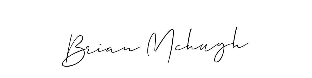 Brian Mchugh stylish signature style. Best Handwritten Sign (Allison_Script) for my name. Handwritten Signature Collection Ideas for my name Brian Mchugh. Brian Mchugh signature style 2 images and pictures png