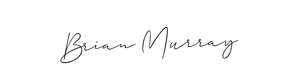 Create a beautiful signature design for name Brian Murray. With this signature (Allison_Script) fonts, you can make a handwritten signature for free. Brian Murray signature style 2 images and pictures png