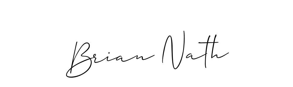 This is the best signature style for the Brian Nath name. Also you like these signature font (Allison_Script). Mix name signature. Brian Nath signature style 2 images and pictures png