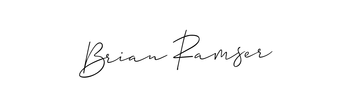 Similarly Allison_Script is the best handwritten signature design. Signature creator online .You can use it as an online autograph creator for name Brian Ramser. Brian Ramser signature style 2 images and pictures png