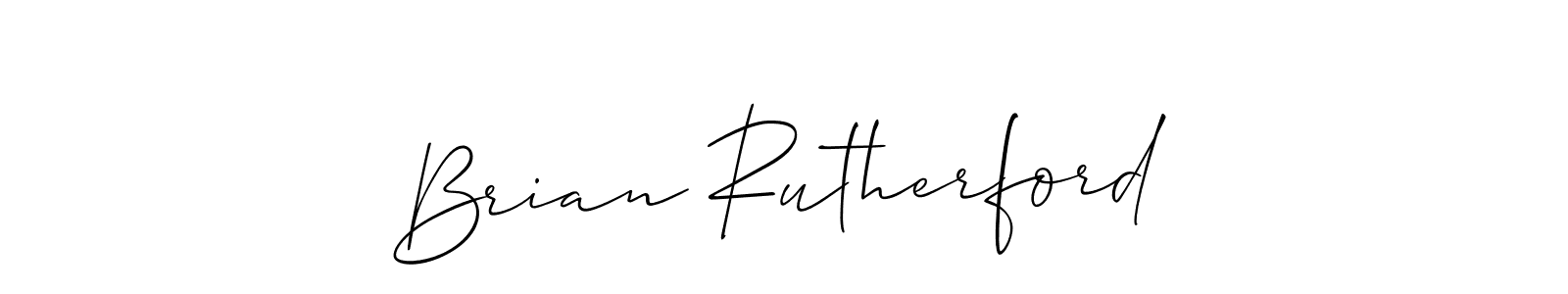 How to Draw Brian Rutherford signature style? Allison_Script is a latest design signature styles for name Brian Rutherford. Brian Rutherford signature style 2 images and pictures png