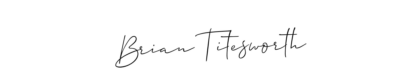 Also You can easily find your signature by using the search form. We will create Brian Titesworth name handwritten signature images for you free of cost using Allison_Script sign style. Brian Titesworth signature style 2 images and pictures png