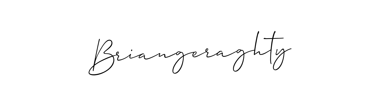 This is the best signature style for the Briangeraghty name. Also you like these signature font (Allison_Script). Mix name signature. Briangeraghty signature style 2 images and pictures png