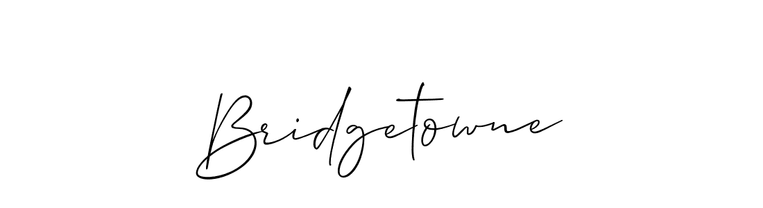 This is the best signature style for the Bridgetowne name. Also you like these signature font (Allison_Script). Mix name signature. Bridgetowne signature style 2 images and pictures png