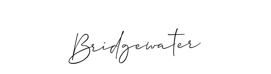 Similarly Allison_Script is the best handwritten signature design. Signature creator online .You can use it as an online autograph creator for name Bridgewater. Bridgewater signature style 2 images and pictures png