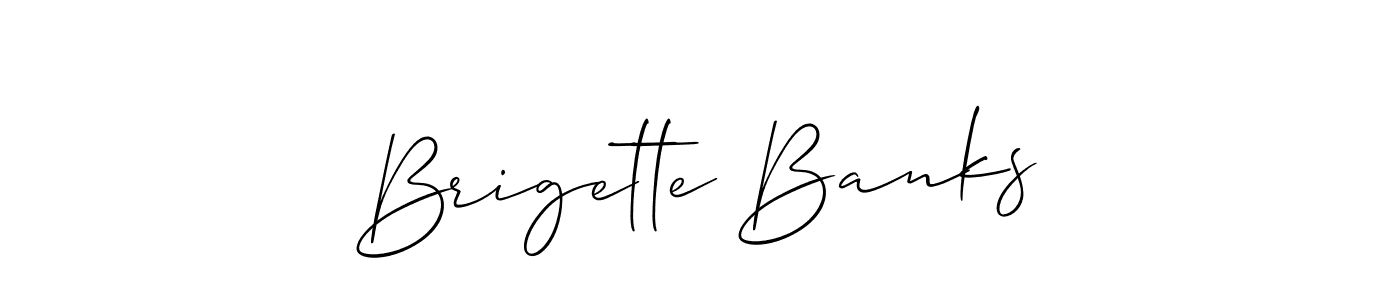 Once you've used our free online signature maker to create your best signature Allison_Script style, it's time to enjoy all of the benefits that Brigette Banks name signing documents. Brigette Banks signature style 2 images and pictures png