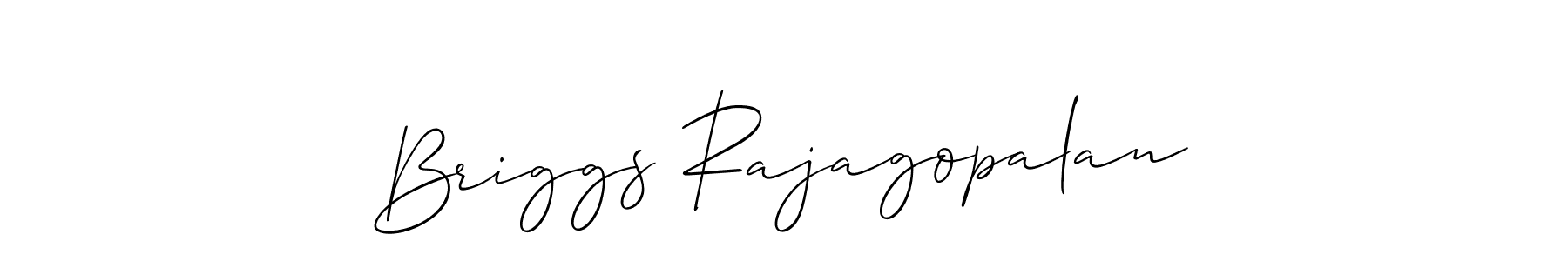 You can use this online signature creator to create a handwritten signature for the name Briggs Rajagopalan. This is the best online autograph maker. Briggs Rajagopalan signature style 2 images and pictures png