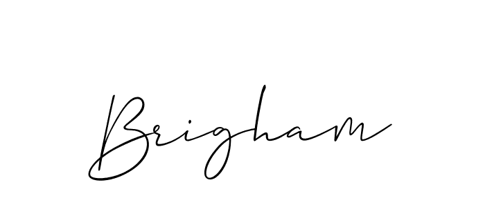 Best and Professional Signature Style for Brigham. Allison_Script Best Signature Style Collection. Brigham signature style 2 images and pictures png