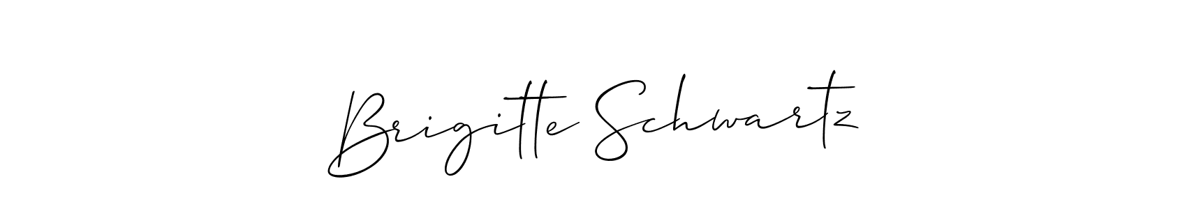 Make a short Brigitte Schwartz signature style. Manage your documents anywhere anytime using Allison_Script. Create and add eSignatures, submit forms, share and send files easily. Brigitte Schwartz signature style 2 images and pictures png