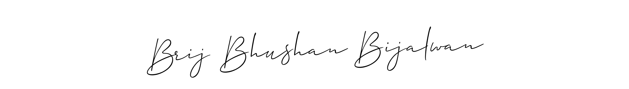 Also You can easily find your signature by using the search form. We will create Brij Bhushan Bijalwan name handwritten signature images for you free of cost using Allison_Script sign style. Brij Bhushan Bijalwan signature style 2 images and pictures png