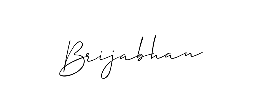How to make Brijabhan name signature. Use Allison_Script style for creating short signs online. This is the latest handwritten sign. Brijabhan signature style 2 images and pictures png