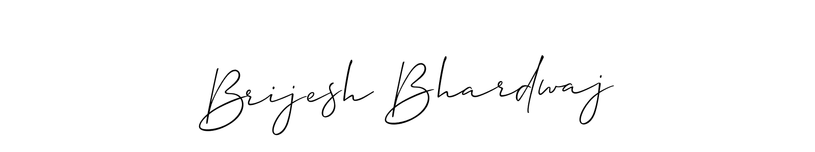 The best way (Allison_Script) to make a short signature is to pick only two or three words in your name. The name Brijesh Bhardwaj include a total of six letters. For converting this name. Brijesh Bhardwaj signature style 2 images and pictures png