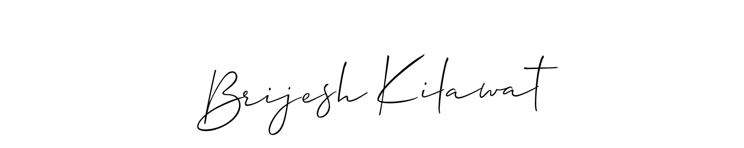 Check out images of Autograph of Brijesh Kilawat name. Actor Brijesh Kilawat Signature Style. Allison_Script is a professional sign style online. Brijesh Kilawat signature style 2 images and pictures png