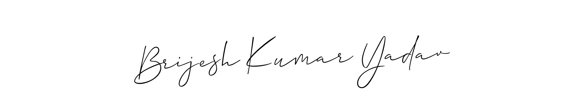 You can use this online signature creator to create a handwritten signature for the name Brijesh Kumar Yadav. This is the best online autograph maker. Brijesh Kumar Yadav signature style 2 images and pictures png