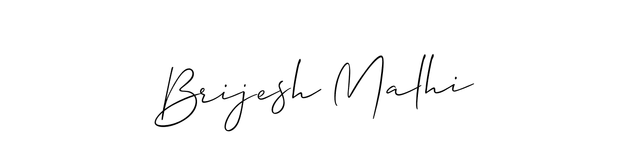 Make a beautiful signature design for name Brijesh Malhi. Use this online signature maker to create a handwritten signature for free. Brijesh Malhi signature style 2 images and pictures png