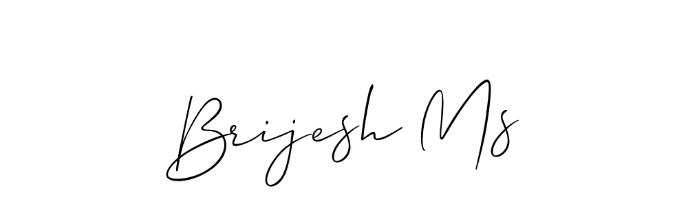 You can use this online signature creator to create a handwritten signature for the name Brijesh Ms. This is the best online autograph maker. Brijesh Ms signature style 2 images and pictures png