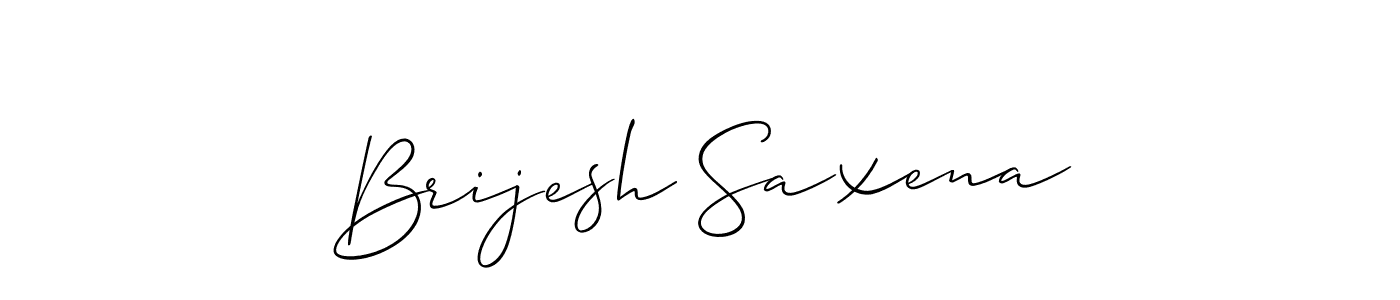 Once you've used our free online signature maker to create your best signature Allison_Script style, it's time to enjoy all of the benefits that Brijesh Saxena name signing documents. Brijesh Saxena signature style 2 images and pictures png