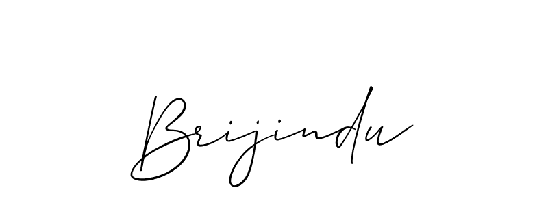 Best and Professional Signature Style for Brijindu. Allison_Script Best Signature Style Collection. Brijindu signature style 2 images and pictures png