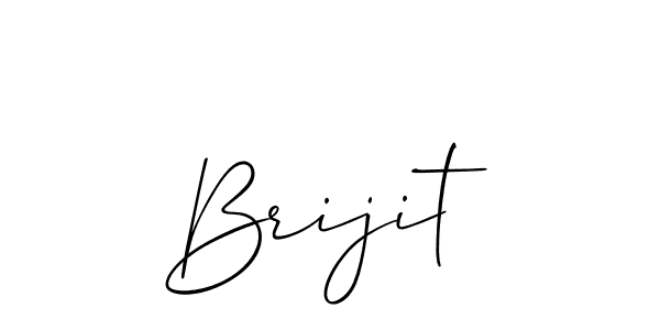 Allison_Script is a professional signature style that is perfect for those who want to add a touch of class to their signature. It is also a great choice for those who want to make their signature more unique. Get Brijit name to fancy signature for free. Brijit signature style 2 images and pictures png