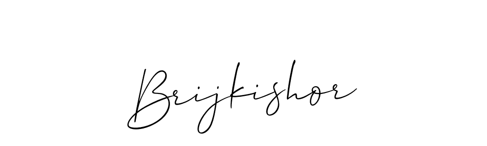 Best and Professional Signature Style for Brijkishor. Allison_Script Best Signature Style Collection. Brijkishor signature style 2 images and pictures png