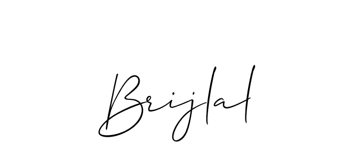 Brijlal stylish signature style. Best Handwritten Sign (Allison_Script) for my name. Handwritten Signature Collection Ideas for my name Brijlal. Brijlal signature style 2 images and pictures png