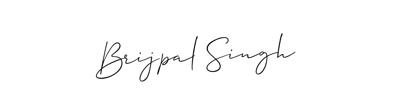 Allison_Script is a professional signature style that is perfect for those who want to add a touch of class to their signature. It is also a great choice for those who want to make their signature more unique. Get Brijpal Singh name to fancy signature for free. Brijpal Singh signature style 2 images and pictures png