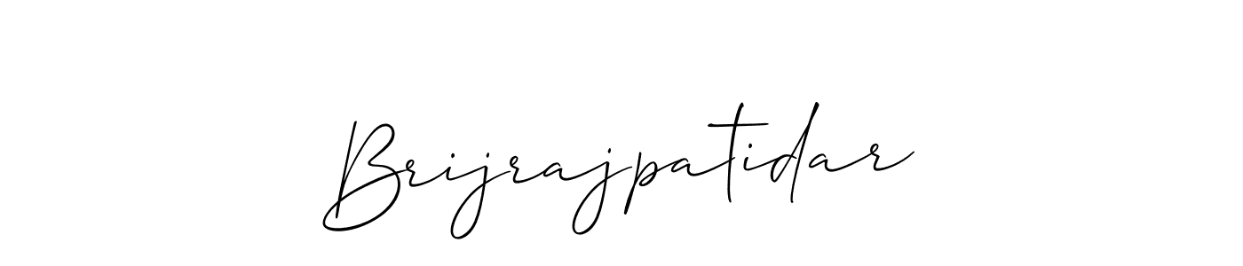 if you are searching for the best signature style for your name Brijrajpatidar. so please give up your signature search. here we have designed multiple signature styles  using Allison_Script. Brijrajpatidar signature style 2 images and pictures png