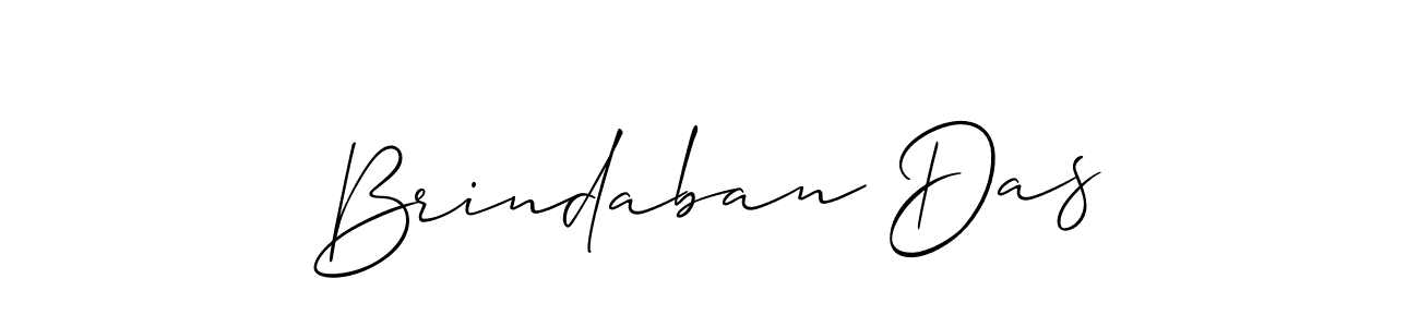 Brindaban Das stylish signature style. Best Handwritten Sign (Allison_Script) for my name. Handwritten Signature Collection Ideas for my name Brindaban Das. Brindaban Das signature style 2 images and pictures png